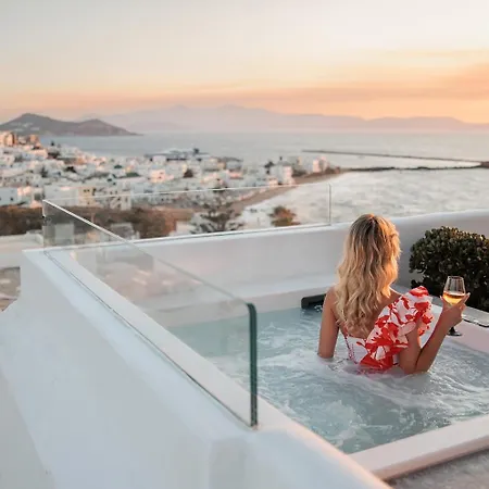 Appartement High End Unique 270 Degree Aerial Sea View Naxos City