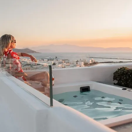 High End Unique 270 Degree Aerial Sea View Naxos City